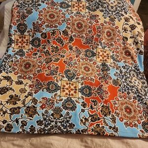 LuLaRoe Pattern Pencil Skirt - 2XL